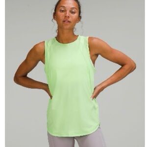 Lululemon Sculpt Tank with back vent size 8